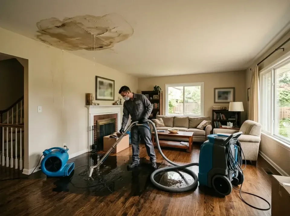 attic-pipe-burst-ceiling-drip-008 — frequently asked questions, Water Damage Restoration & Carpet Care in Ocean Springs, MS